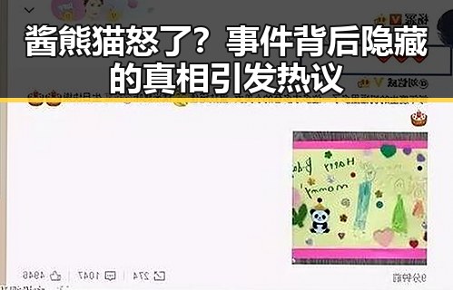酱熊猫怒了？事件背后隐藏的真相引发热议